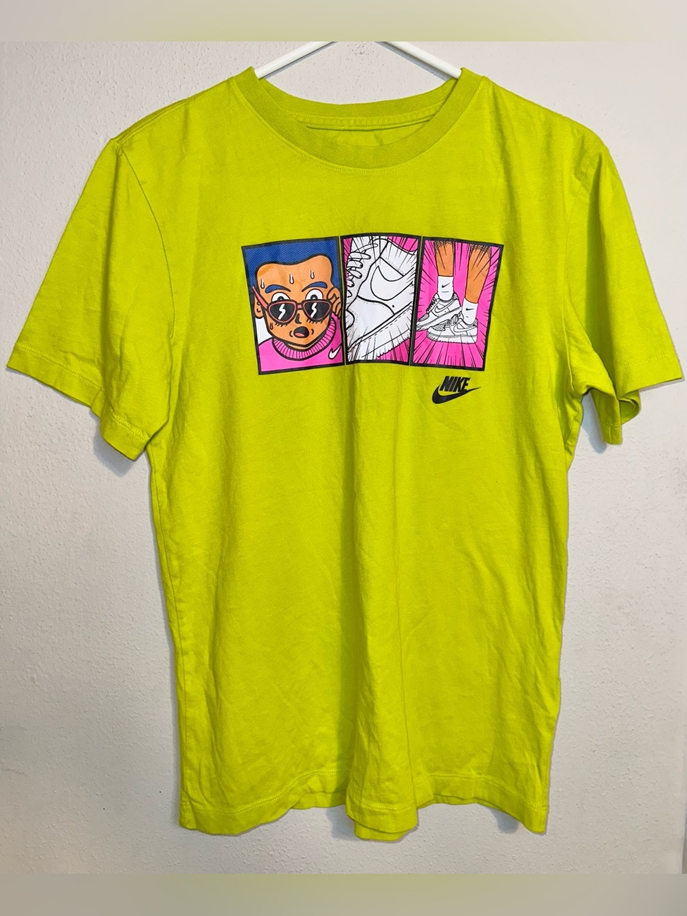 Nike Green Graphic T Shirt